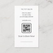 Lipstick Kiss | Make-Tools Visitenkarte (Rückseite)