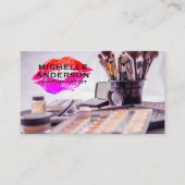 Lipstick Kiss | Make up Brushs Visitenkarte (Vorderseite)