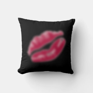 Lipstick Kiss Pillow Kissen