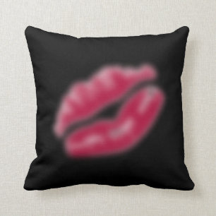 Lipstick Kiss Pillow Kissen