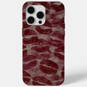 Lipstick Kiss Print Phone Case (Rückseite)