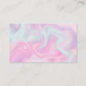 Lipstick Kiss Salon Scissors | Pastel Liquid Blend Treuekarte (Rückseite)