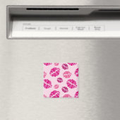 Lipstick Kiss Shape Print Pattern Magnet (In Situ (Geschirrspüler))