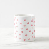 Lipstick Kiss: Tasse des Kaffees (Mittel)