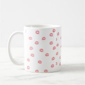 Lipstick Kiss: Tasse des Kaffees (Links)