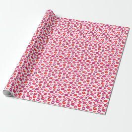 Lipstick Kiss Wrapping Paper Geschenkpapier