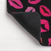Lipstick Kisses Mousepad (Ecke)