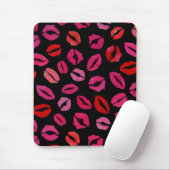 Lipstick Kisses Mousepad (Mit Mouse)