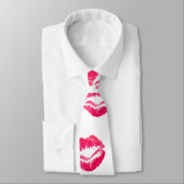 Lipstick kisses novelity krawatte (Gebunden)