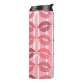 Lipstick Kisses Thermosbecher (Nach links gedreht)