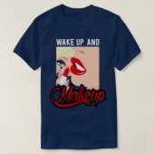Lipstick-Kosmetik Makeup Lips Makeup T-Shirt (Design vorne)