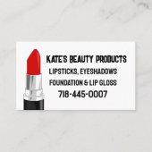 LIPSTICK-KUNDENKARTEN VISITENKARTE (Vorderseite)