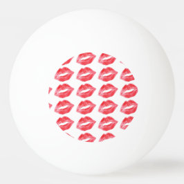Lipstick-Küsse Tischtennisball