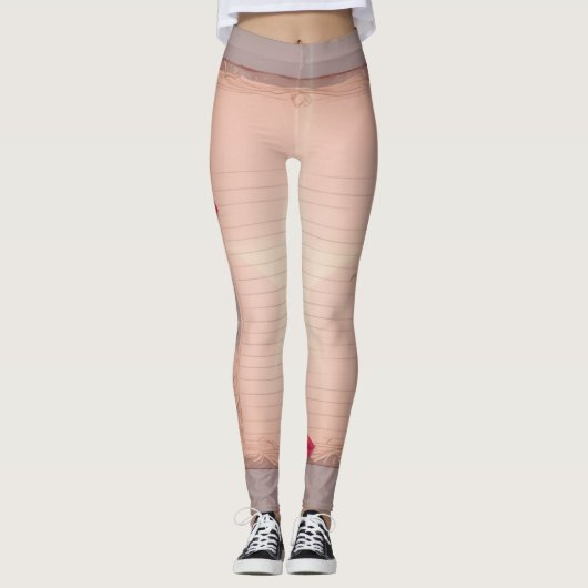 Lipstick-Leggings Leggings (Vorderseite)