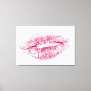 Lipstick Leinwanddruck