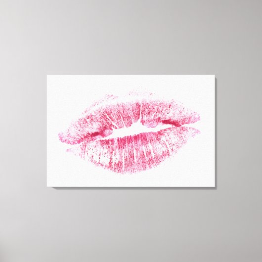 Lipstick Leinwanddruck (Vorderseite)