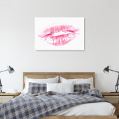 Lipstick Leinwanddruck (Insitu (Schlafzimmer))