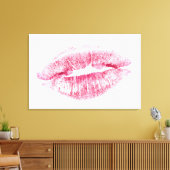 Lipstick Leinwanddruck (Insitu (Wohnzimmer))