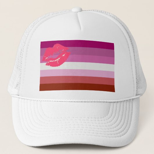 Lipstick_Lesbian Truckerkappe (Vorderseite)