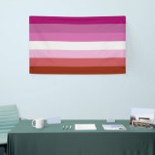 Lipstick Lesbische Farben - Banner (Messeveranstaltung)