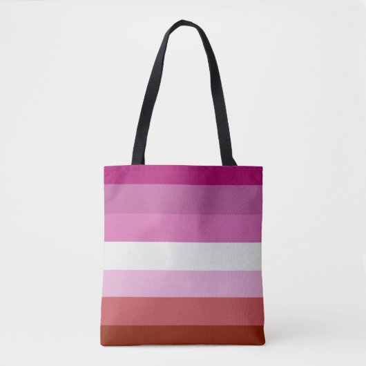 Lipstick Lesbische Farben - Tasche (Vorderseite)