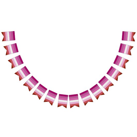 Lipstick Lesbische Flagge (Alle)