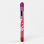 Lipstick Lesbische Flagge Case-Mate iPhone Hülle (Hinten/Rechts)
