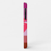 Lipstick Lesbische Flagge Case-Mate iPhone Hülle (Hinten/Links)
