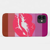 Lipstick Lesbische Flagge Case-Mate iPhone Hülle (Rückseite (Horizontal))