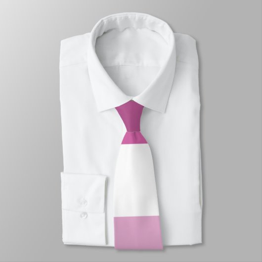 Lipstick Lesbische Flagge Krawatte (Gebunden)