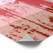 Lipstick Lesbische Flagge Poster (Ecke)