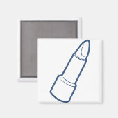 Lipstick Magnet (Vorderseite/Rückseite)