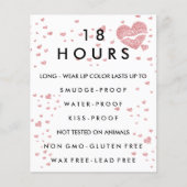 Lipstick-Makeup-Distributor Flyer (Vorne)