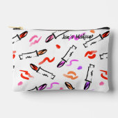 Lipstick Muster Zubehörtasche (Vorderseite)