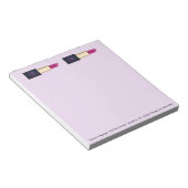 Lipstick Notepad Notizblock (angewinkelt)
