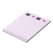 Lipstick Notepad Notizblock (Rotiert)