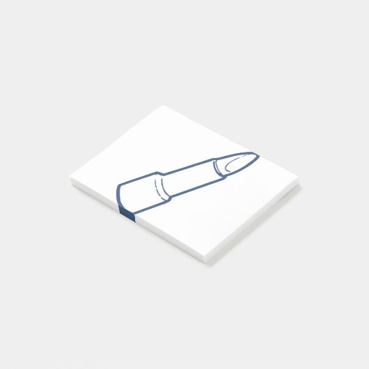 Lipstick Post-it Klebezettel (angewinkelt)