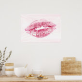 Lipstick Poster (Küche)