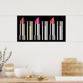 Lipstick Poster (Küche)