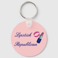 Lipstick-republikanischer Schlüsselanhänger