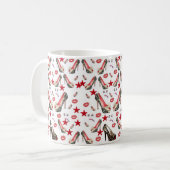 Lipstick-Tasse Kaffeetasse (Vorderseite Links)