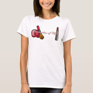 Lipstick und Oberteil T-Shirt