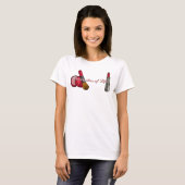 Lipstick und Oberteil T-Shirt (Vorne ganz)