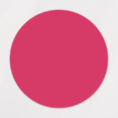 Lipstick (Vollfarbe) Crimson Etiketten (Design 2)