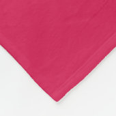 Lipstick (Vollfarbe) Crimson Fleecedecke (Ecke)