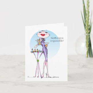 #lipstickHumor, #FunnywomenGeburtstag, #womenwedda Karte