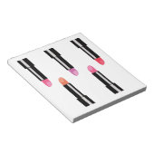Lipsticks Notizblock (angewinkelt)