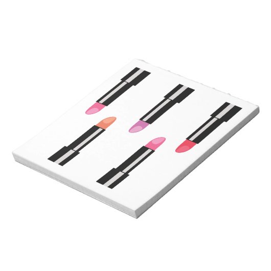 Lipsticks Notizblock (Rotiert)