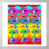 Lipsticks Poster (Vorne)
