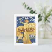 Liqoure Strega Postkarte (Stehend Vorderseite)